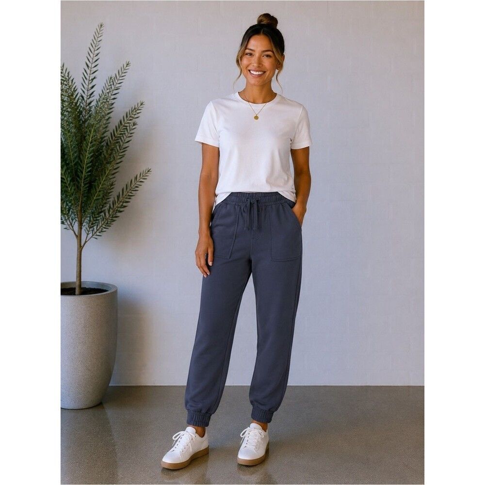 All Saints Blue Track Pants